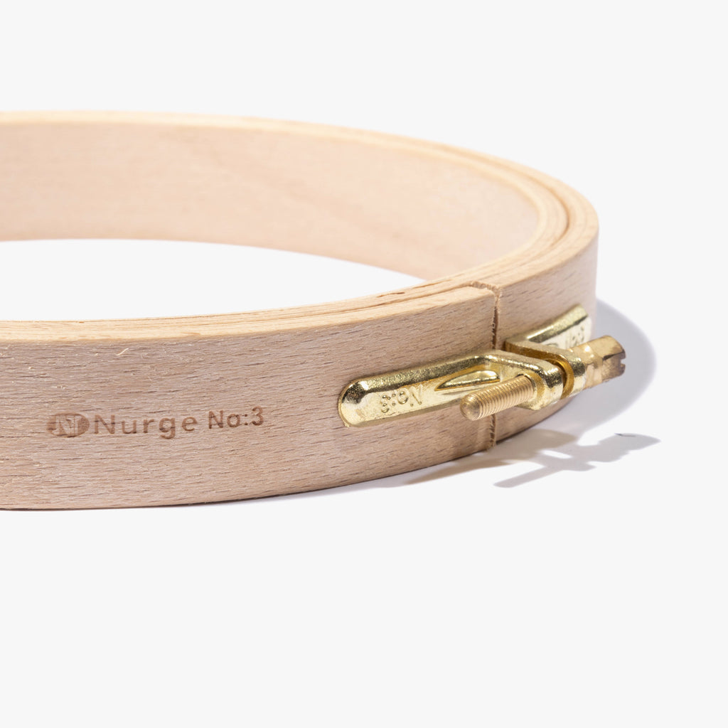 Nurge Wooden Embroidery Hoop  No.3 24mm