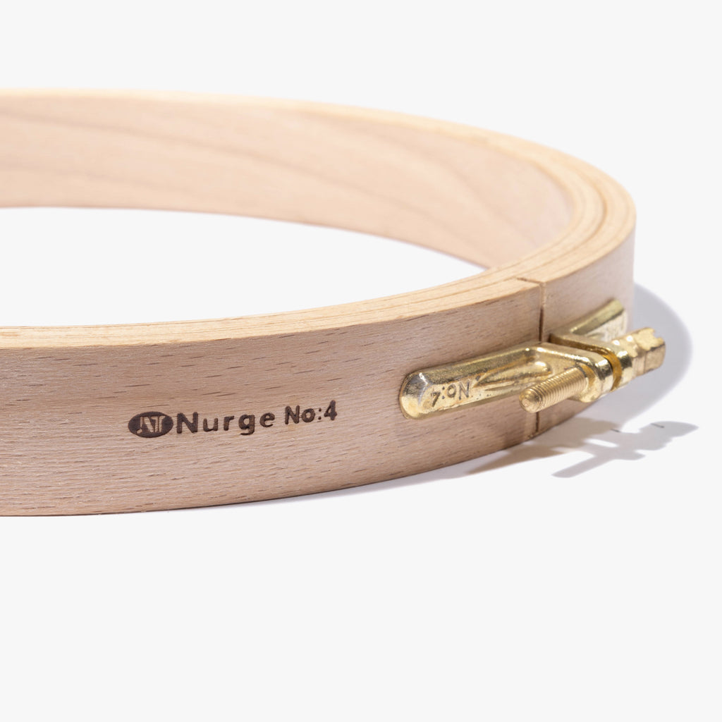 Nurge Wooden Embroidery Hoop  No.4 24mm